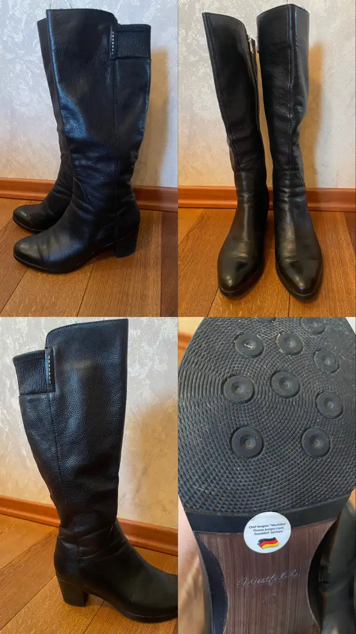 Зимние сапоги на стройную ножку, р. 39