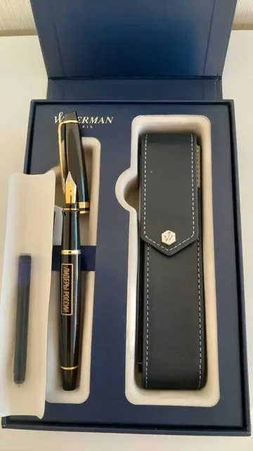 Продам набор перьевой ручки Waterman с чехлом и подарочной коробкой - Хобби и отдых в Владивосток