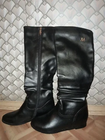 Осенние сапоги натуральная кожа 38 размер - Одежда в Владивосток