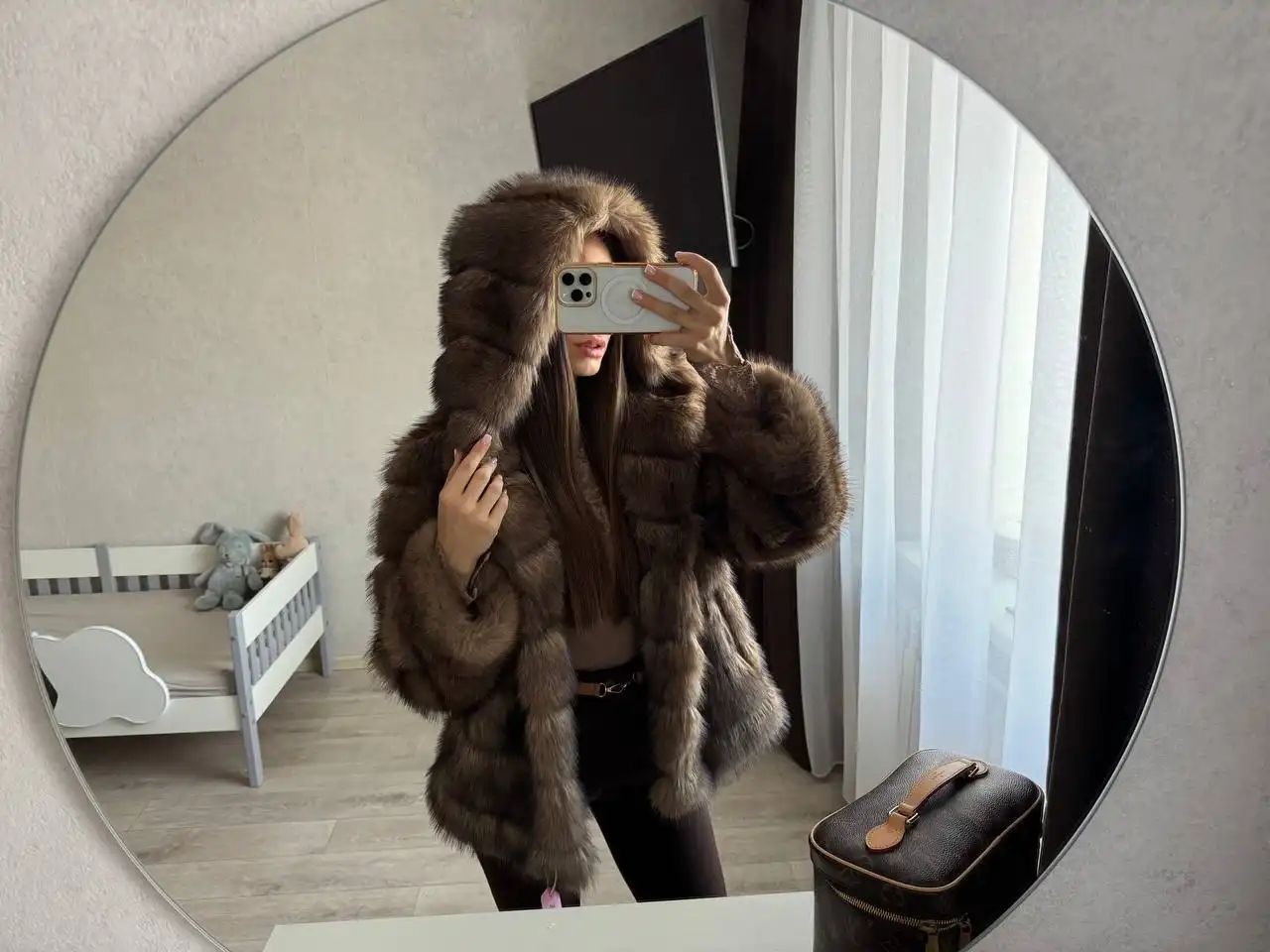 ЭКО шубка высокого качества