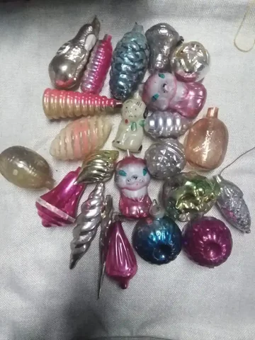 Ёлочные игрушки СССР, 23 штуки - частное объявление в Владивосток