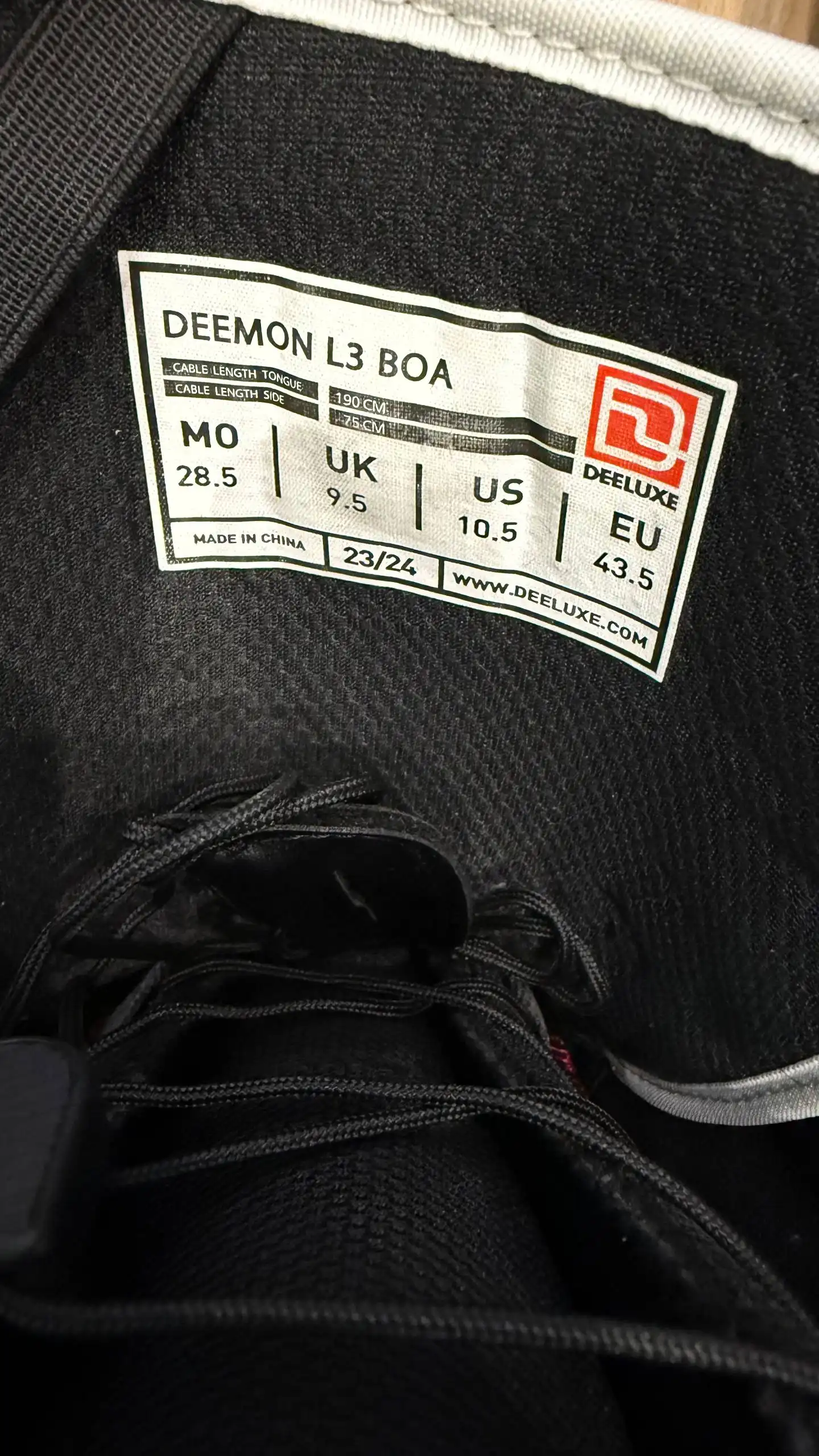 Продам сноубордические ботинки DEELUXE DEEMON L3 BOA