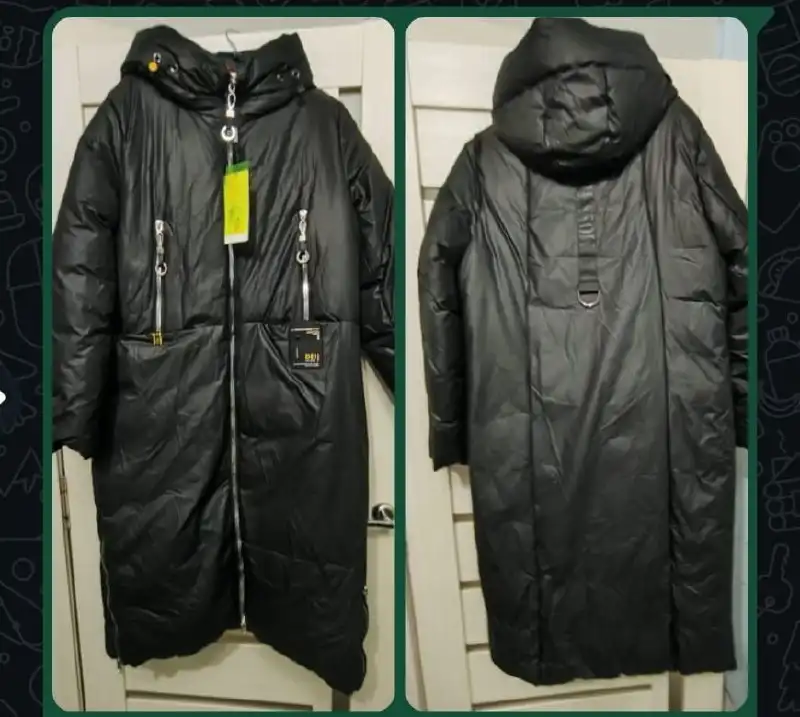 Пуховик зимний новый размер 52