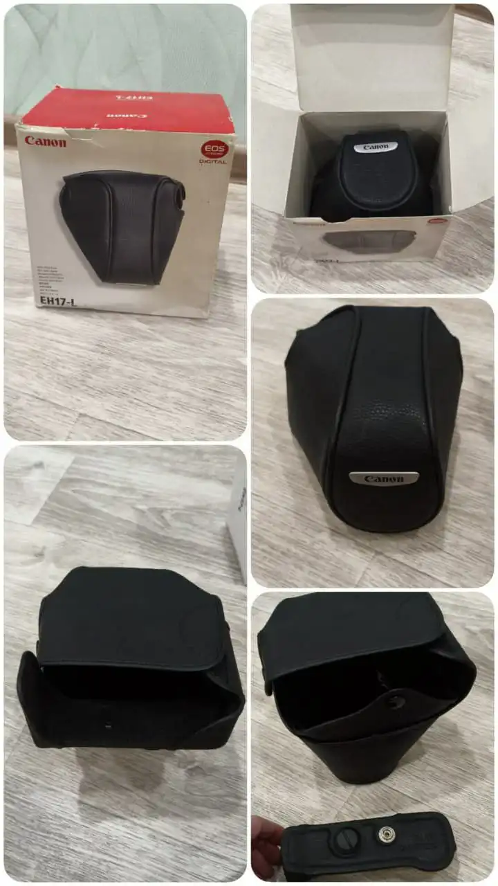 Кожаный чехол для фотокамеры Canon EH17-L