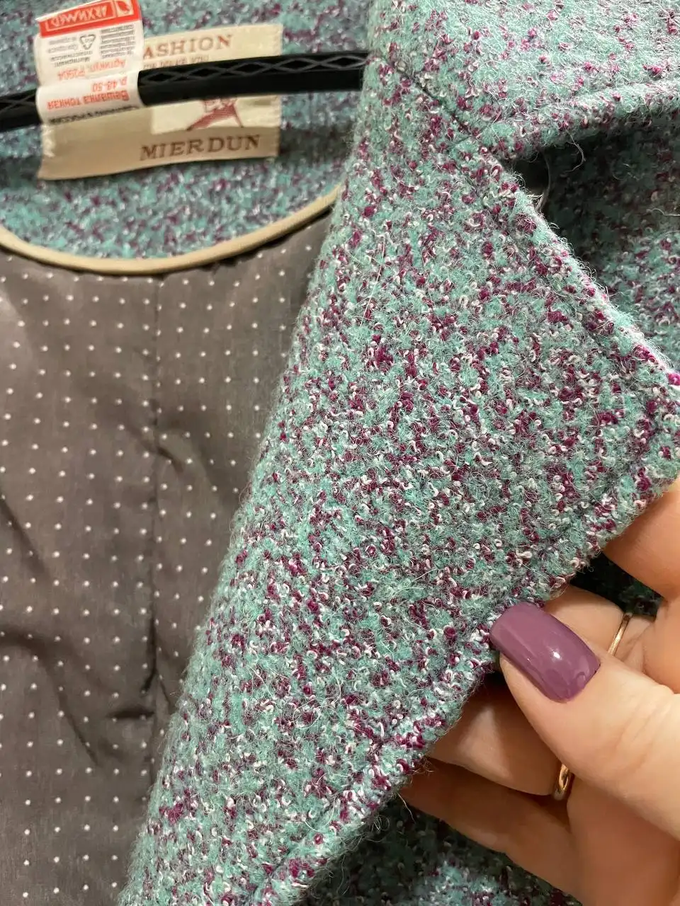 Пальто утепленное фирменное размер 46-50 - Верхняя одежда (Одежда) в Владивосток