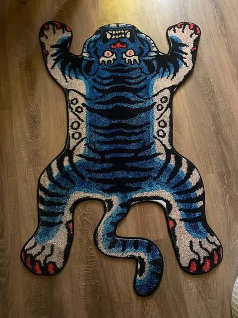 Ковер Gucci Blue Tiger 120x80 см - Детские товары в Владивосток