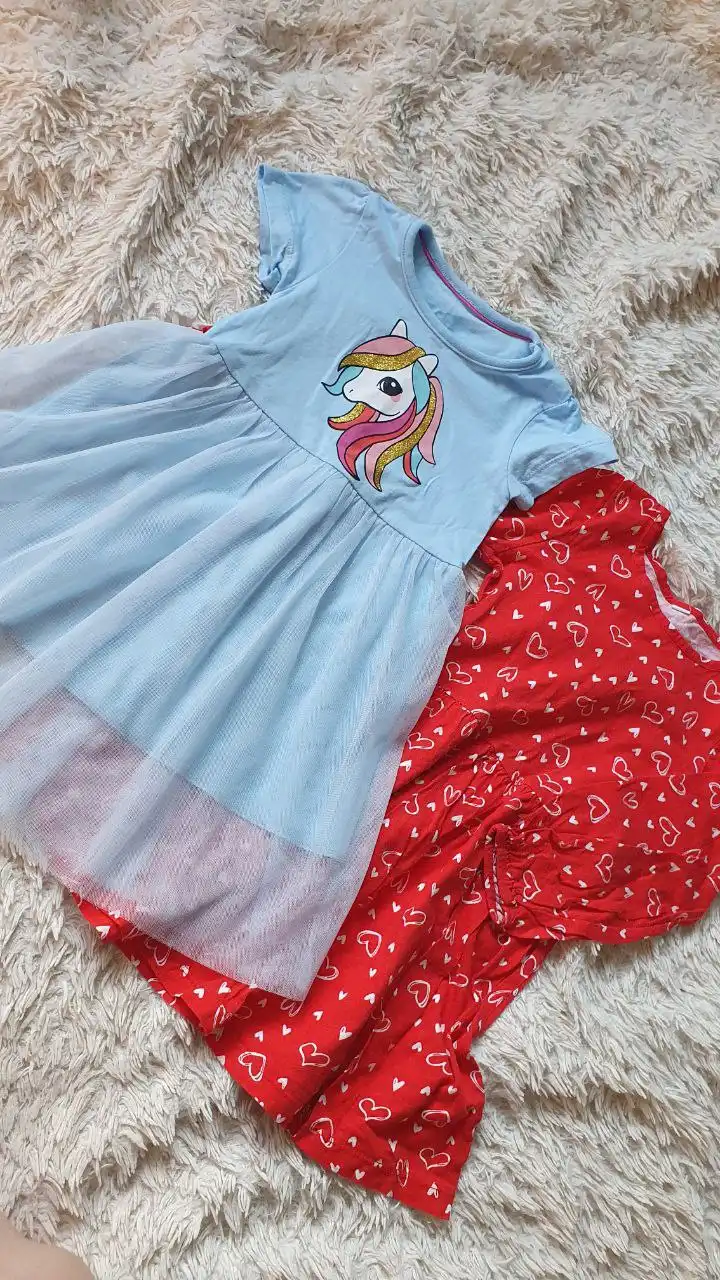 Два платья: голубое новое и другое - Платья (Одежда) в Владивосток