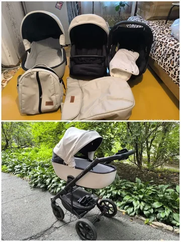 Коляска 3в1 Rico Basic ozone б/у - Коляски в Владивосток