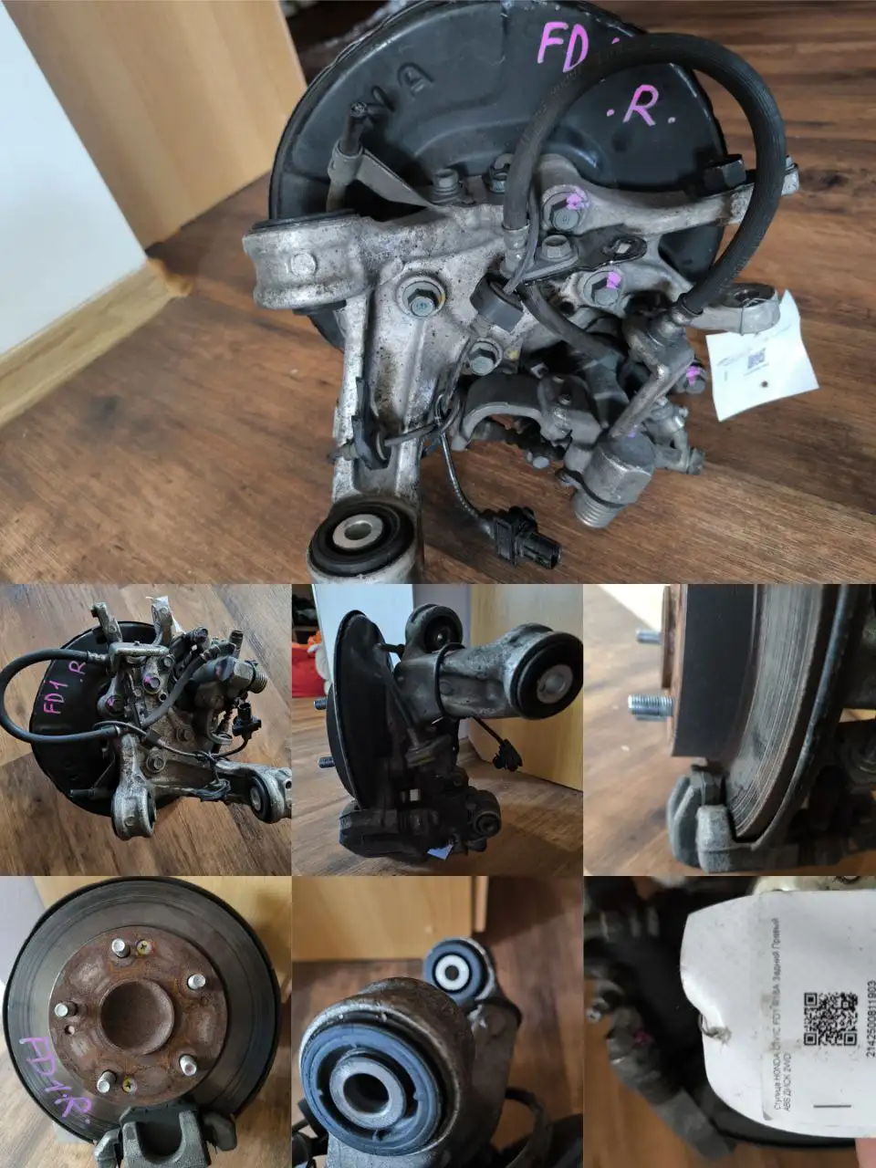 Продам заднюю правую ступицу в сборе Honda Civic FD1 - Автозапчасти (Запчасти) в Владивосток