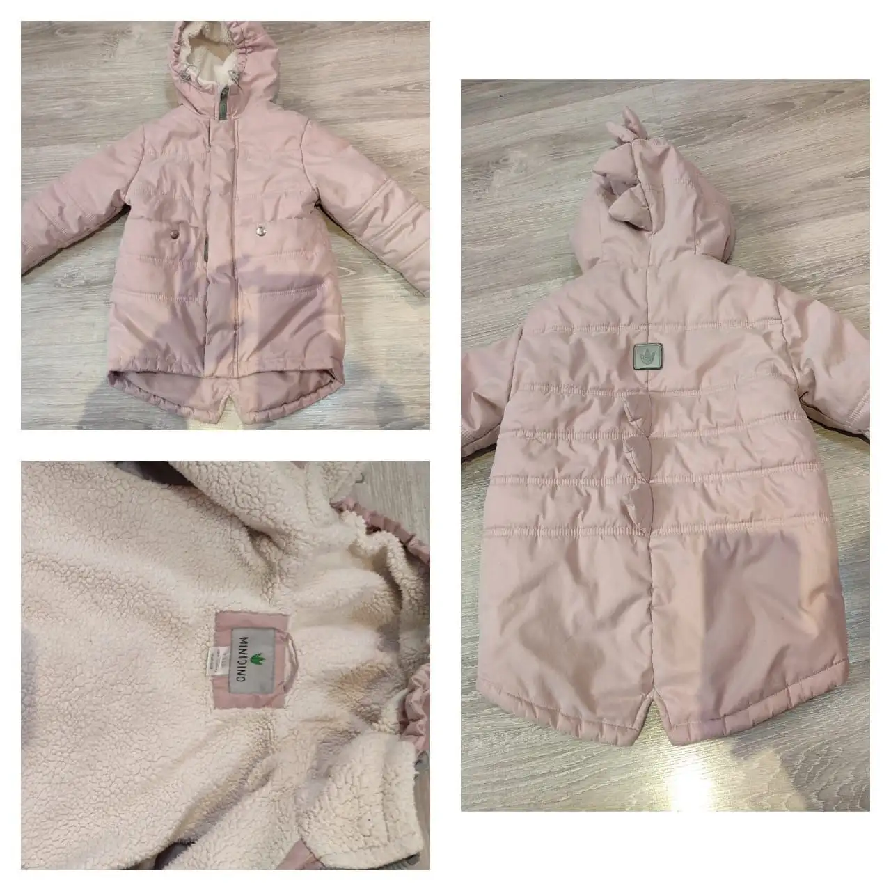 Курточка-парка MINIDINO размер 110 для девочки - Детская одежда (Одежда) в Владивосток