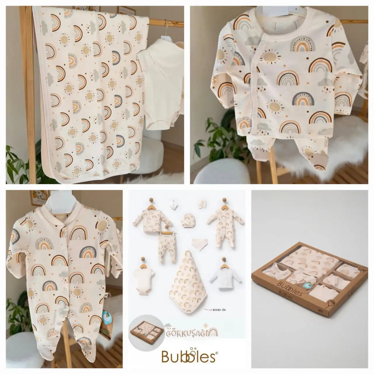 Турецкий комплект одежды на малыша 0-3 месяцев - Одежда для детей (Товары для детей) в Владивосток