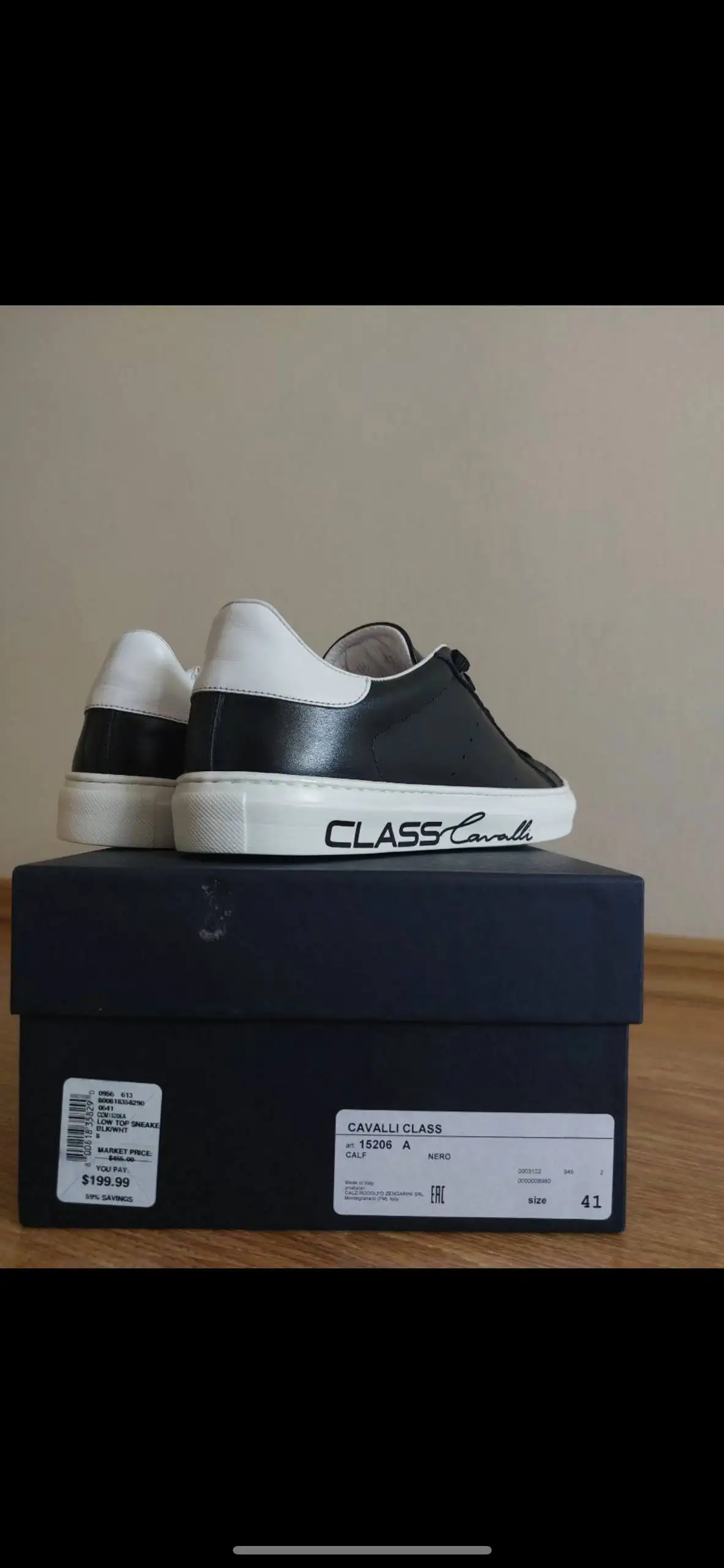 Кеды Cavalli Class размер 41-41.5 - Обувь (Одежда) в Владивосток