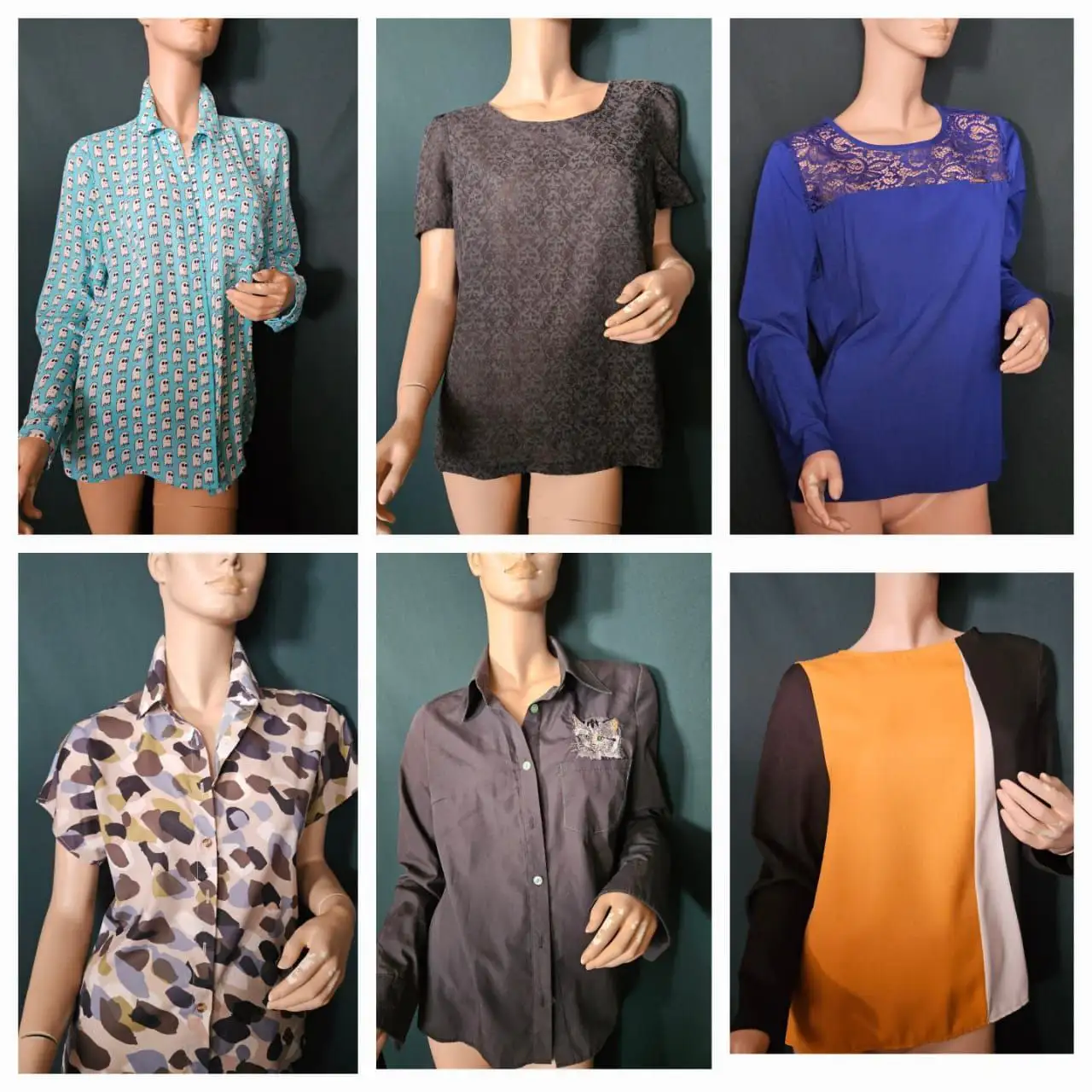 Блузки размер 42-48 б/у - Женская одежда (Одежда) в Владивосток