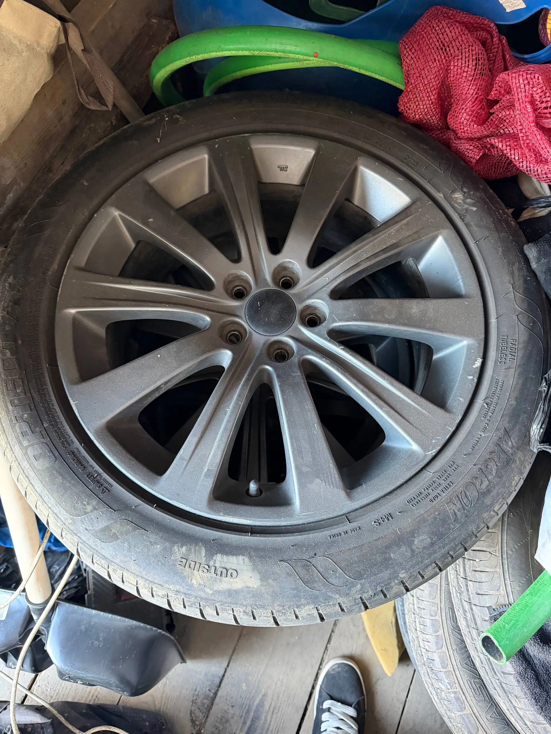 Продам японское литье Subaru R17 - Диски (Запчасти) в Владивосток