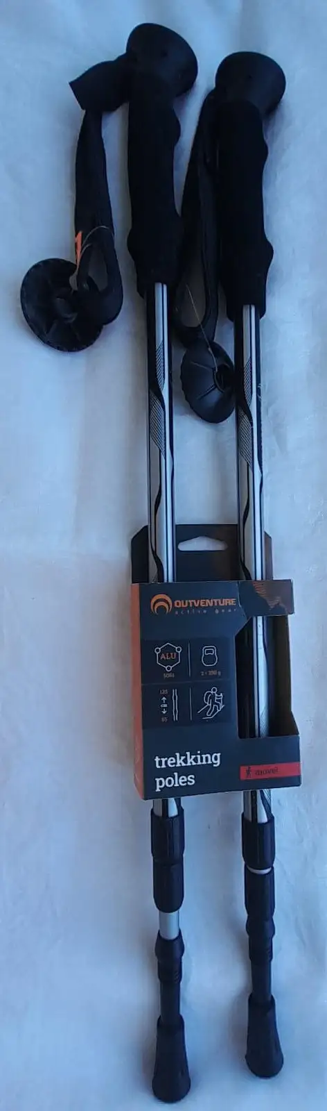 Продажа новых трехсекционных телескопических палок Outventure - Туристическое снаряжение (Хобби и отдых) в Благовещенск