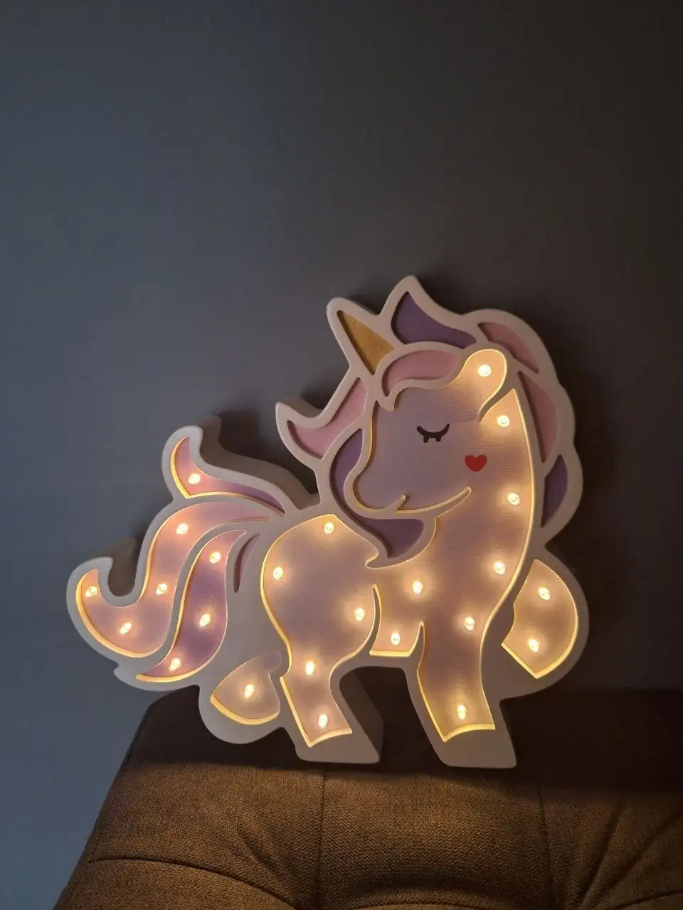 Светильник Единорог из дерева - Освещение (Для дома и дачи) в Владивосток