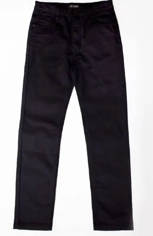 Брюки YUKE прямые черные для школы - Брюки (Одежда) в Владивосток
