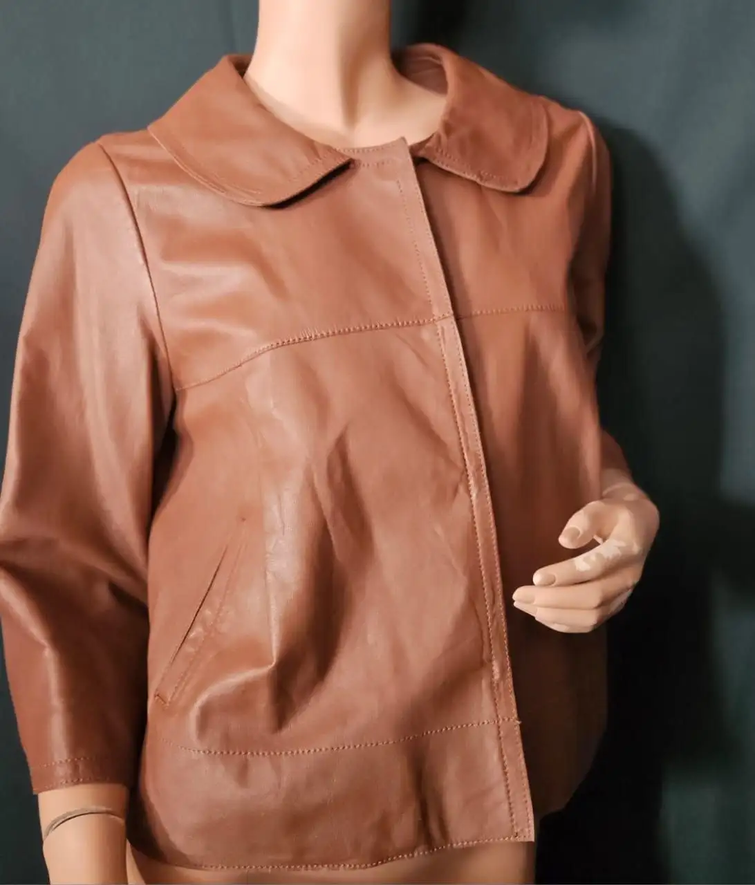 Куртка из экокожи производства Южная Корея - Верхняя одежда (Одежда) в Владивосток