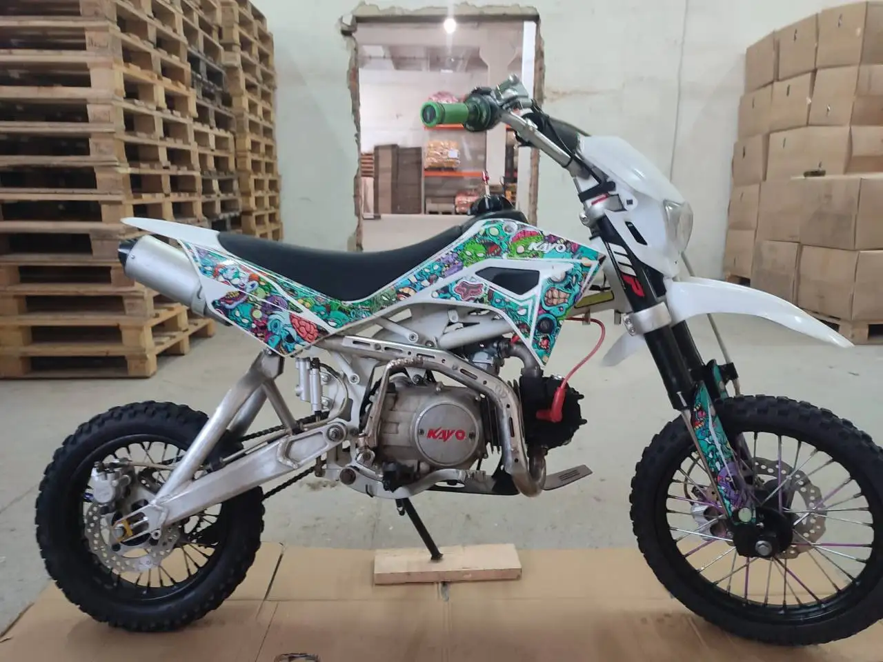 Питбайк Kayo 125 куб - Мотоциклы (Авто) в Владивосток