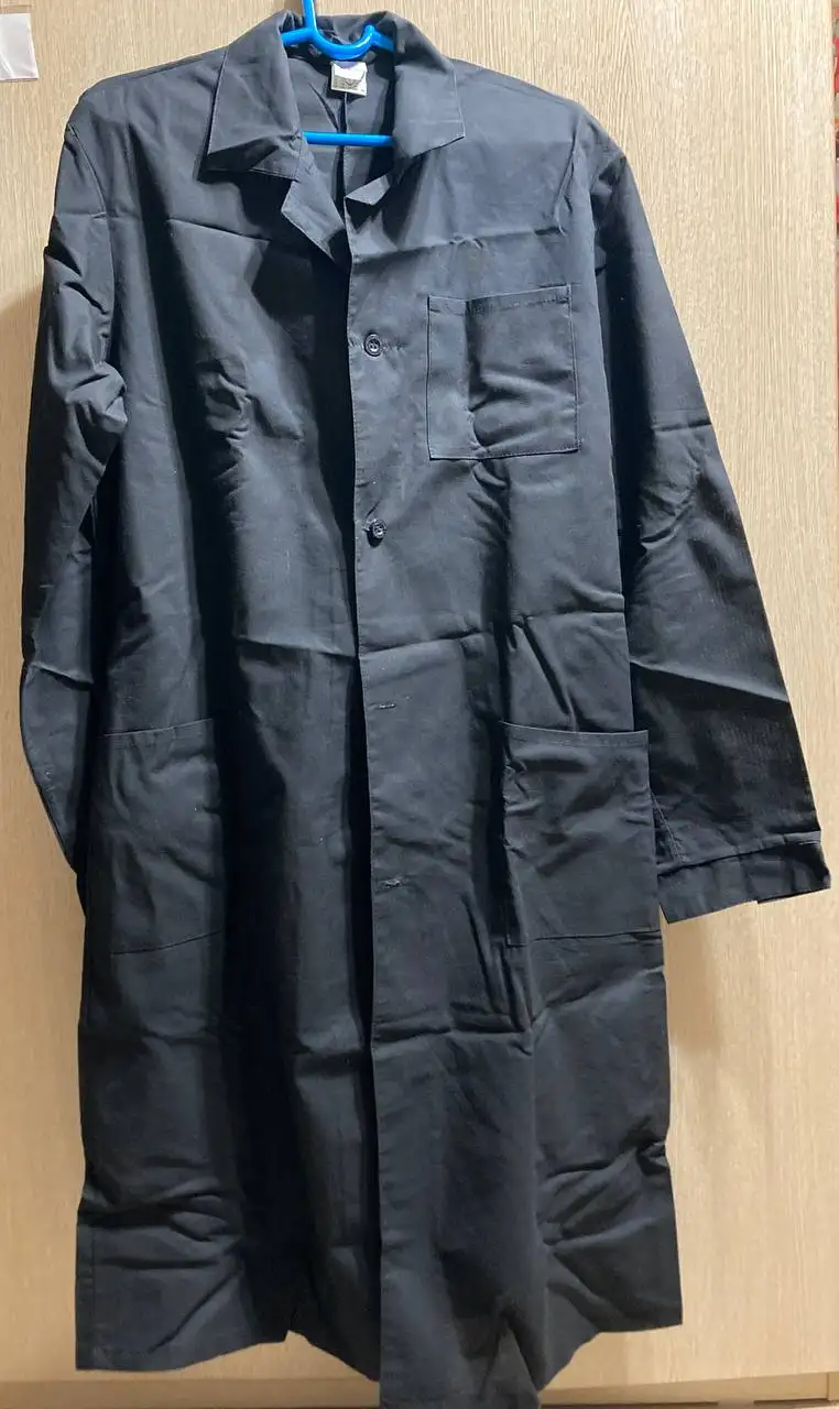Рабочий халат новый черный хлопок 100% - Рабочая одежда (Одежда) в Владивосток