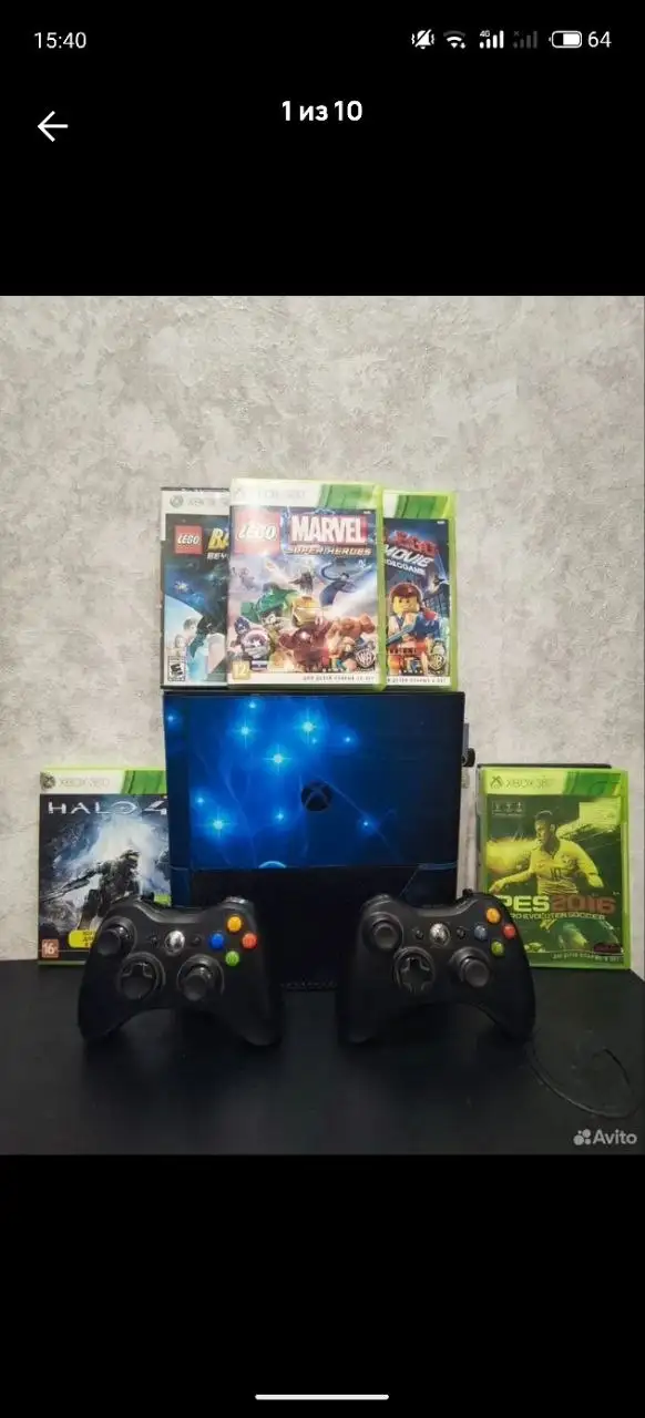 Xbox 360e с играми и аксессуарами - Игровые консоли (Электроника) в Владивосток