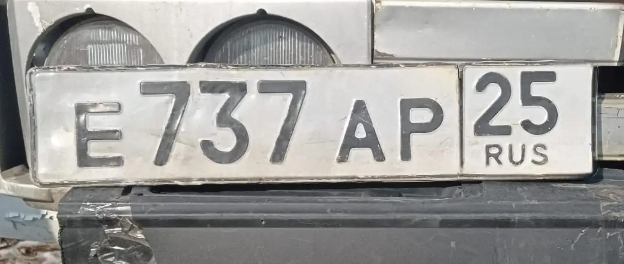 Продажа госномера Е737АР25 - Номера (Госномера) в Лесозаводск