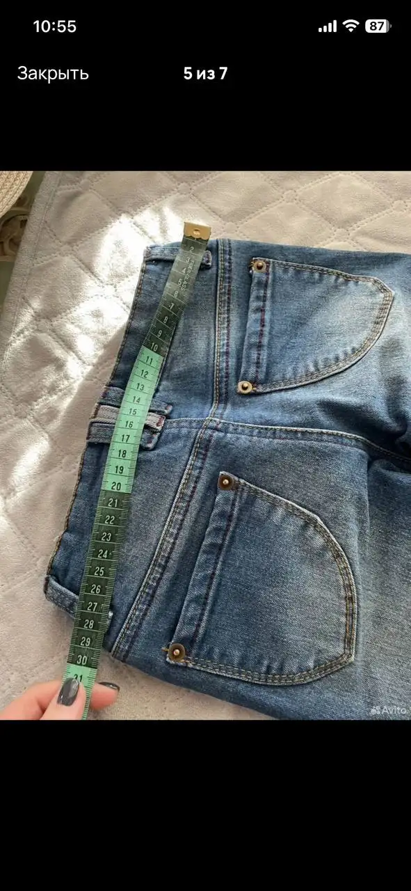 Джинсы для девочки 110 см - Детская одежда (Одежда) в Владивосток