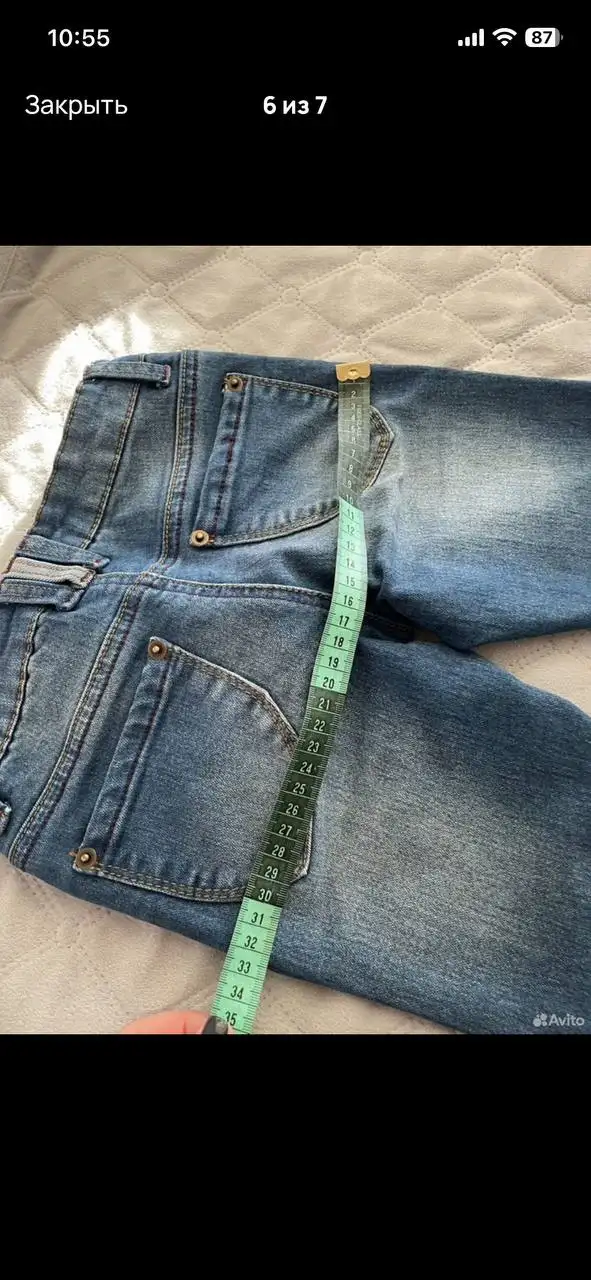 Джинсы для девочки 110 см - Детская одежда (Одежда) в Владивосток