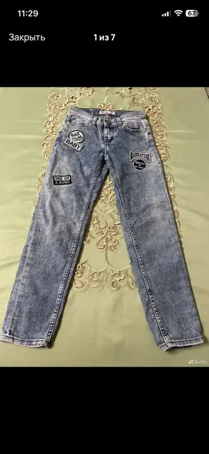 Джинсы для девочки 140 см - Косплей в Владивосток