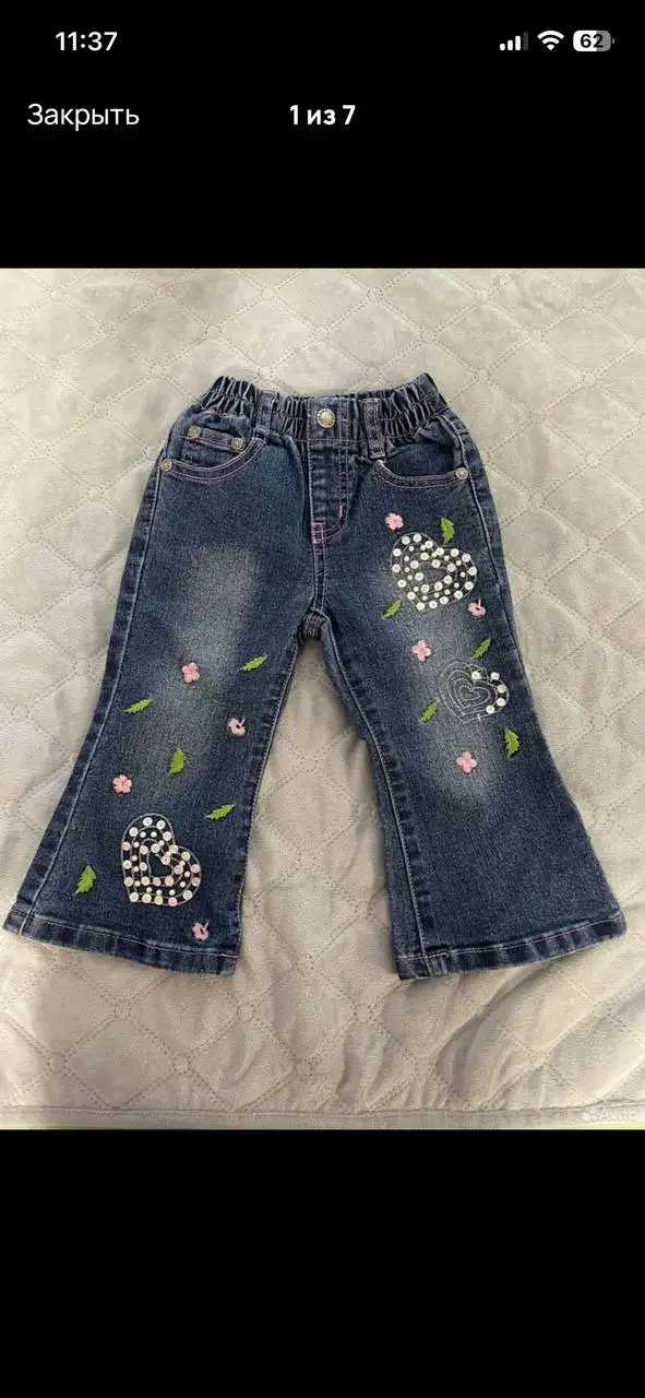 Джинсы для девочки 80 см - Детская одежда (Одежда) в Владивосток