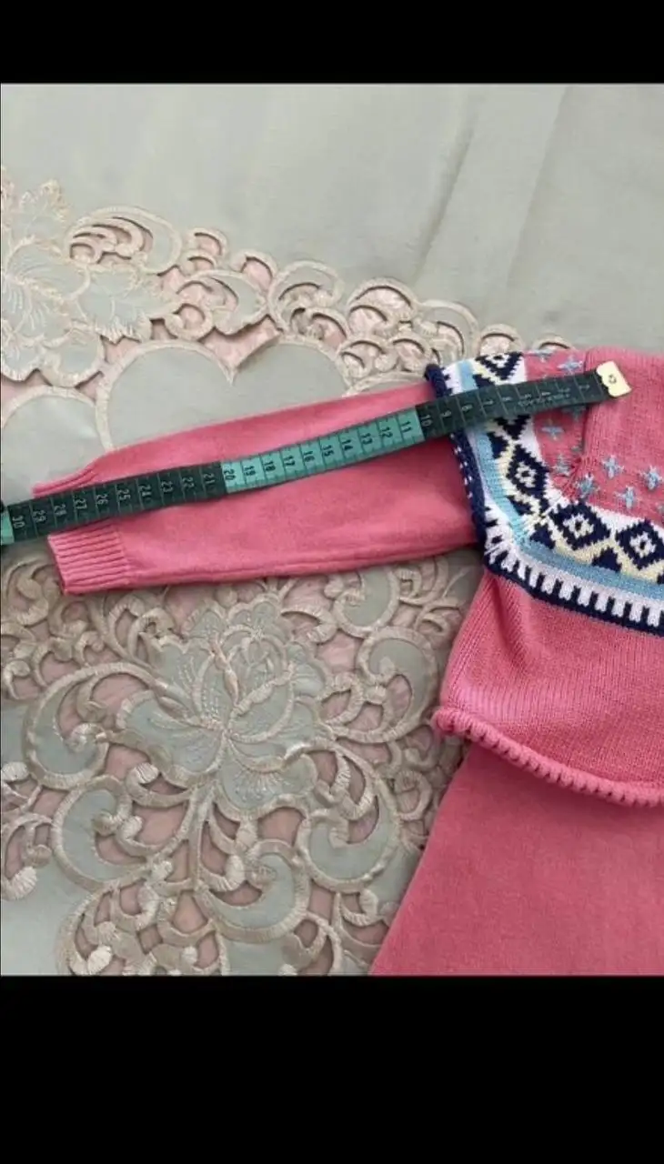 Вязаное платье с жилеткой для девочки на рост 80 см - Детская одежда (Одежда) в Владивосток