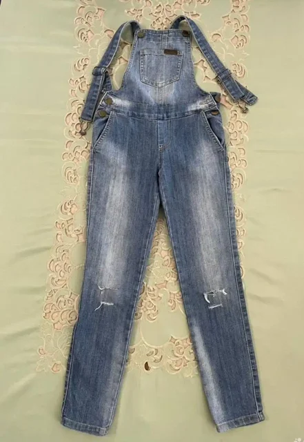 Джинсовый комбинезон для девочки на рост 134 см - Косплей в Владивосток