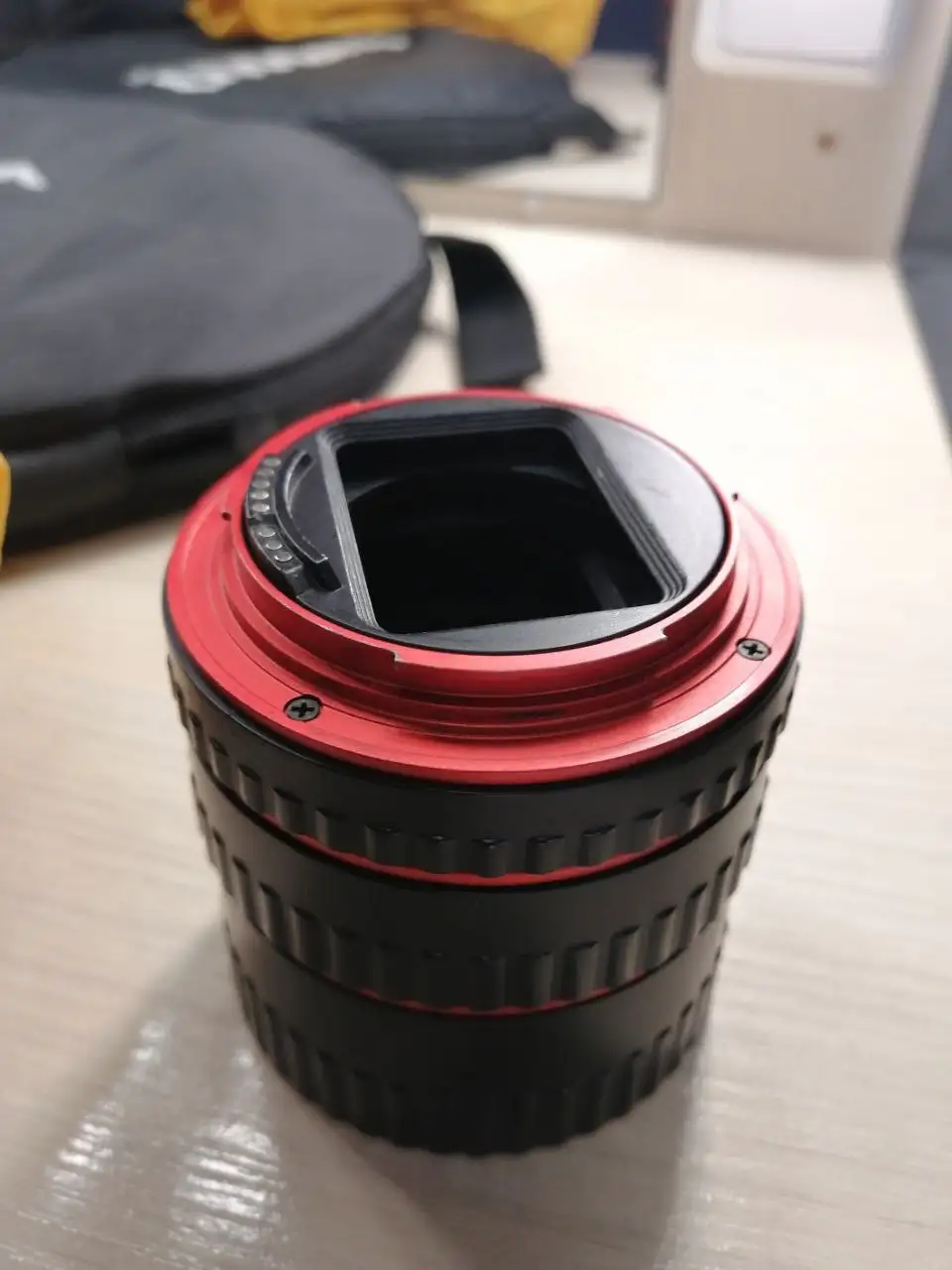 Фотосумка с макро кольцами для Canon - Фототехника (Хобби и отдых) в Владивосток