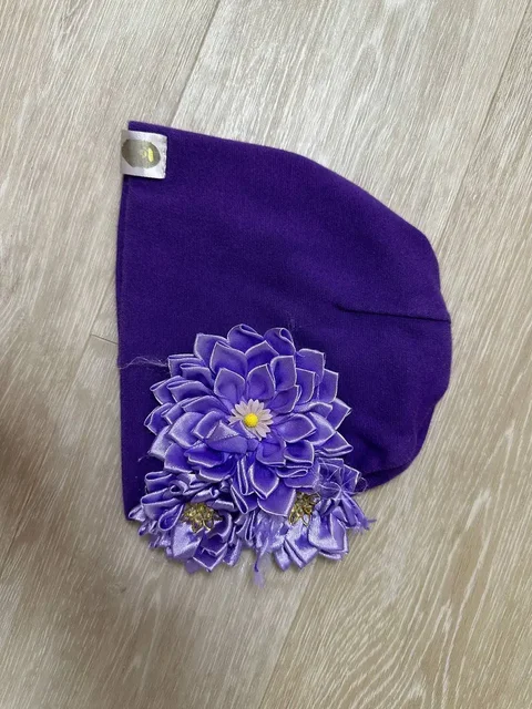 Детская фиолетовая шапка размер 50 - Штаны/Брюки в Владивосток