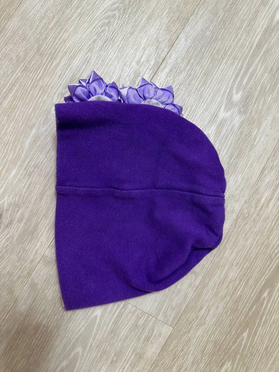 Детская фиолетовая шапка размер 50 - Детская одежда (Одежда) в Владивосток