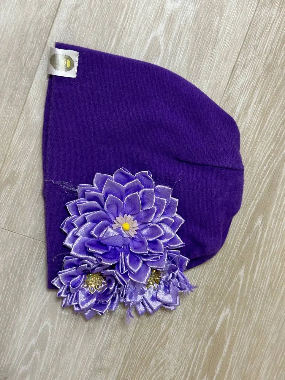 Детская фиолетовая шапка размер 50 - Детская одежда (Одежда) в Владивосток