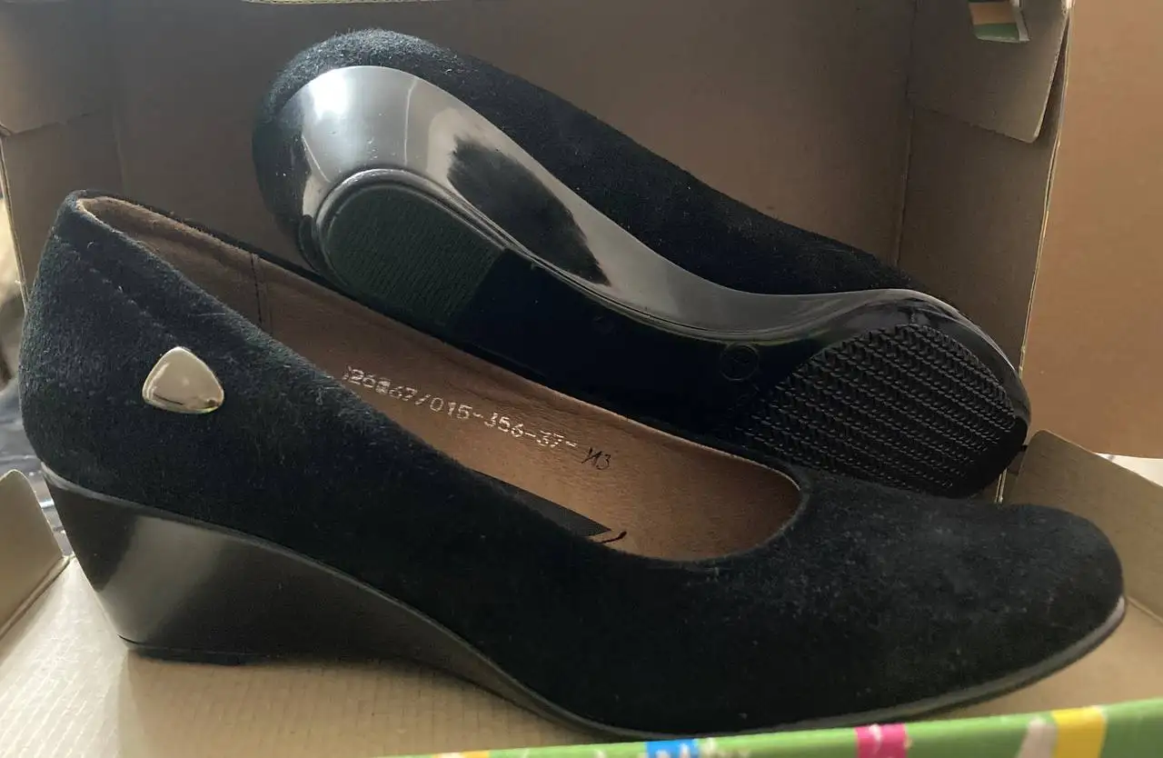 Туфли питерского производства из натуральной замши - Обувь (Одежда) в Владивосток