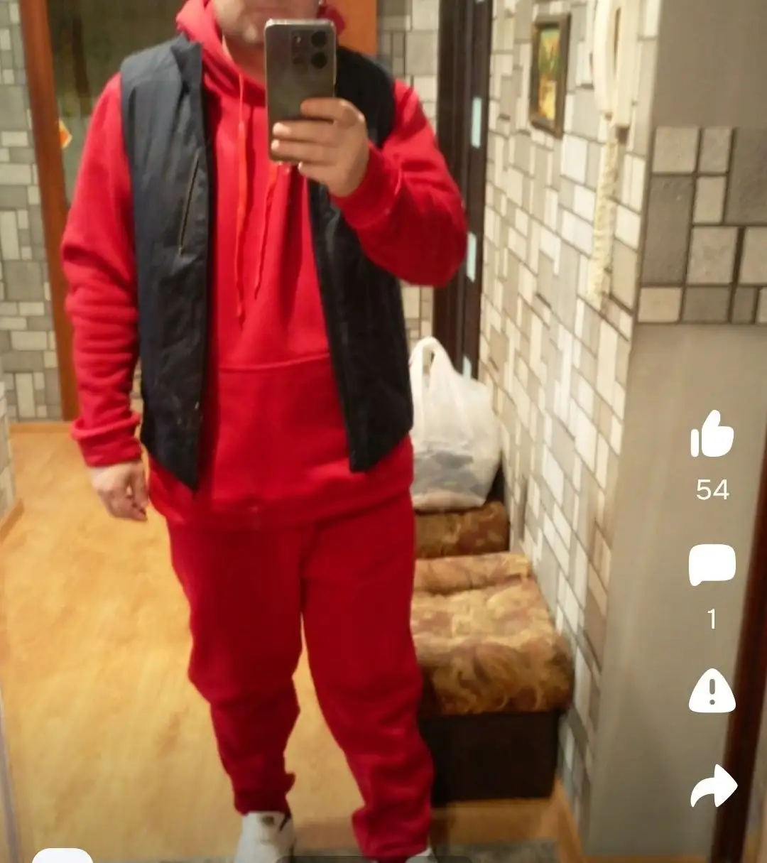 Продам спортивный костюм на флисе - Спортивная одежда (Одежда) в Владивосток