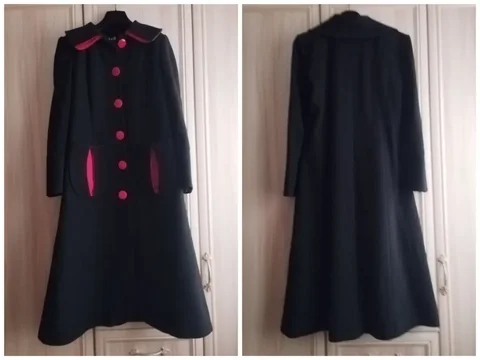 Элегантное женское демисезонное пальто La Dea, размер 44-46 - Спортивная одежда в Владивосток