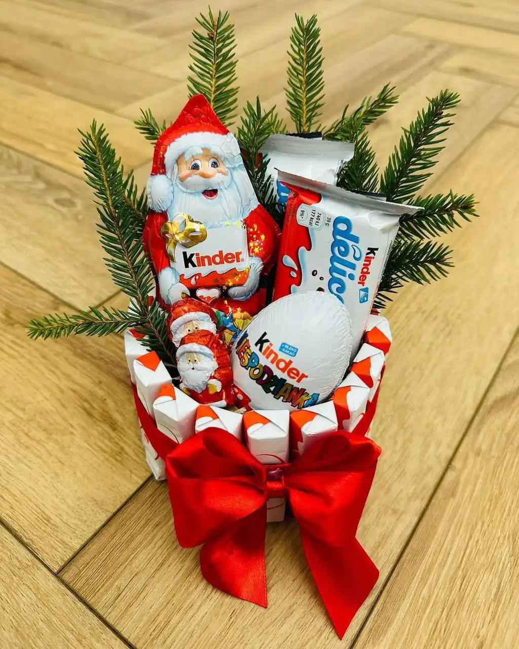 Новогодние светящиеся букеты из бабочек