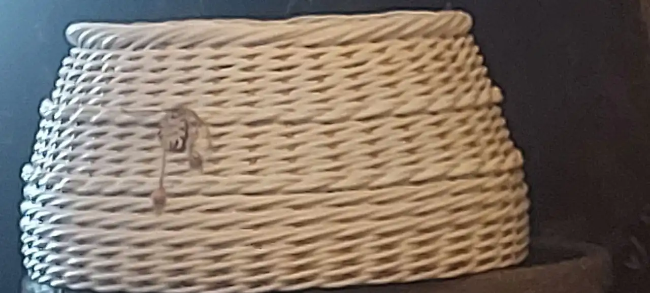 Новогодние изделия из ротанга