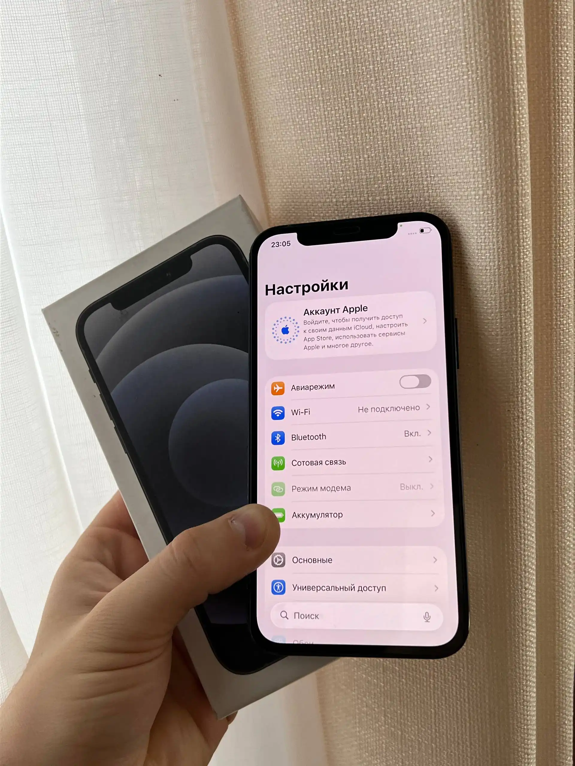 Продам iPhone 12 128 GB Black в идеальном состоянии