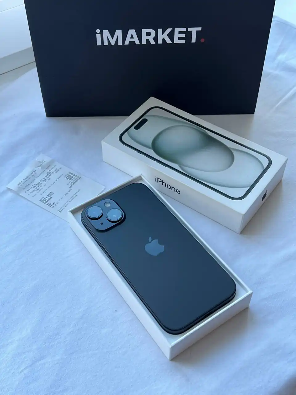 Продам iPhone 15 128 GB Black в отличном состоянии - Смартфоны (Электроника) в Оренбург