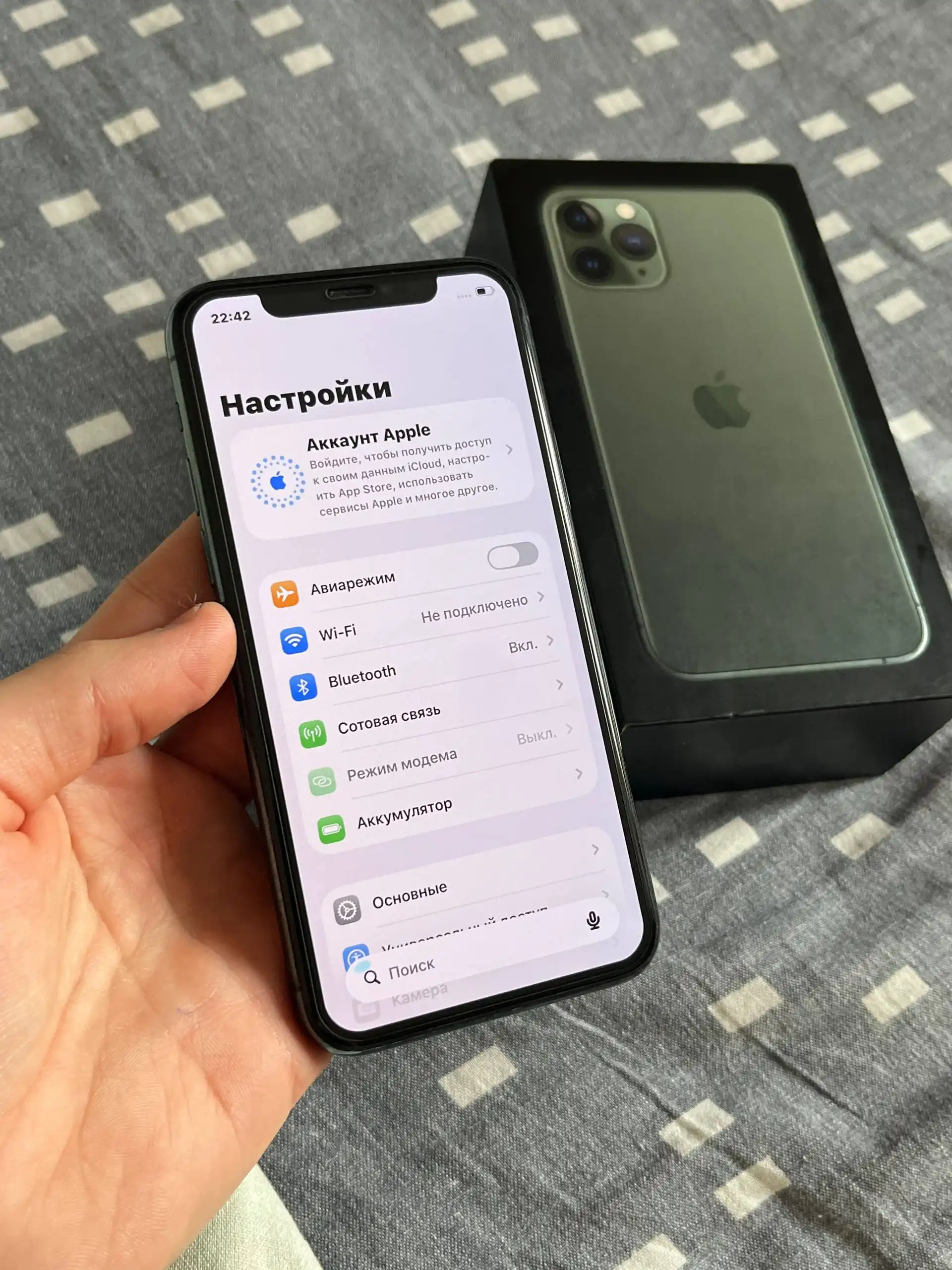Продам iPhone 11 Pro 256 GB Midnight Green - Смартфоны (Электроника) в Оренбург