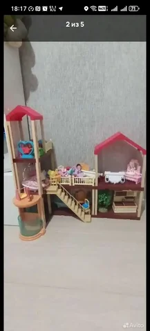 Продам дом для кукол и мебель - Товары для детей в Оренбург