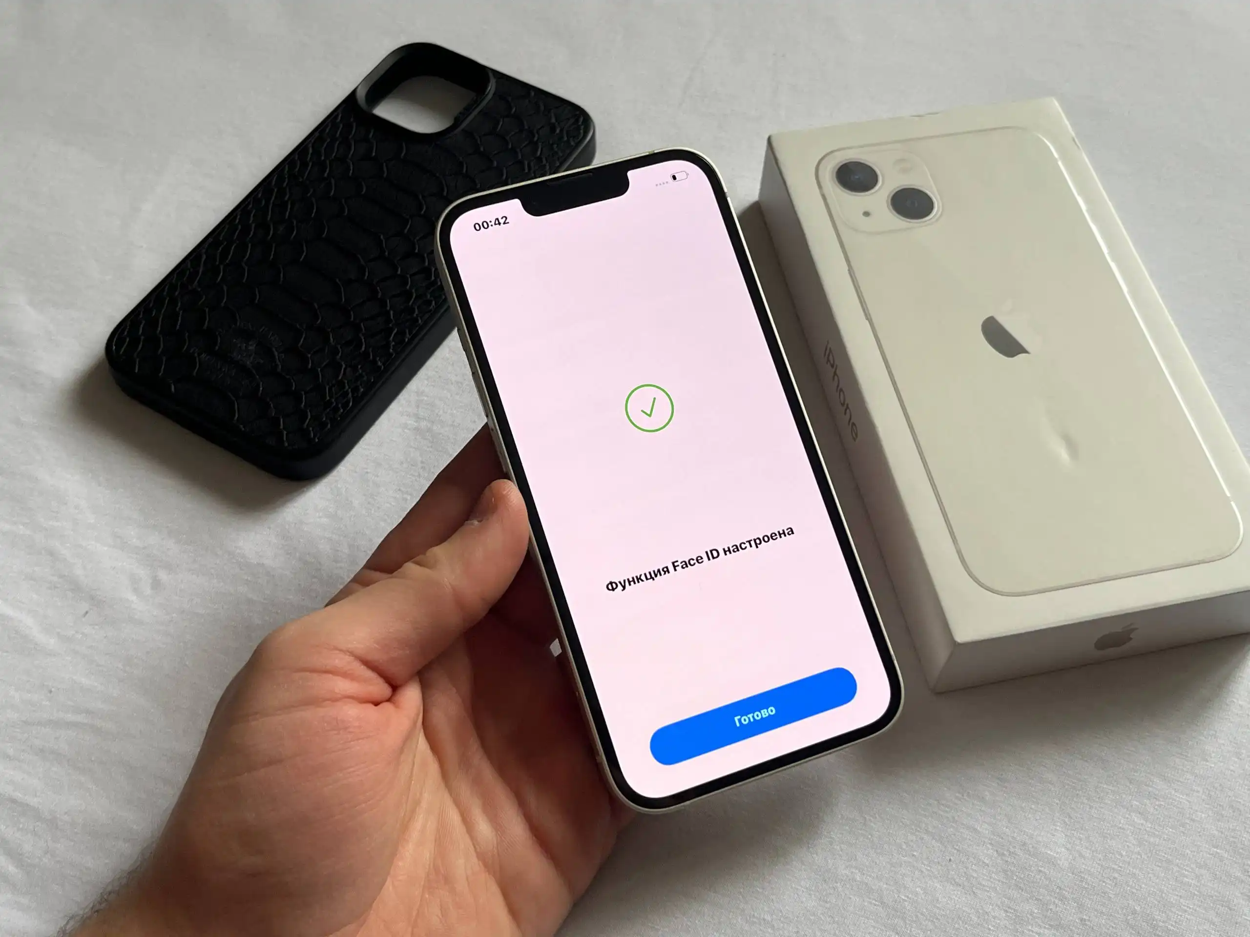 Продам iPhone 13 128 GB White в идеальном состоянии - Смартфоны (Электроника) в Оренбург