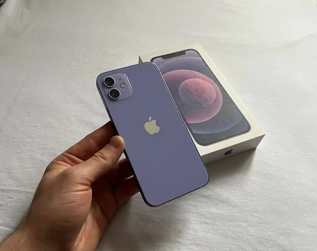 Продам iPhone 12 128 GB Purple как новый - Электроника в Оренбург