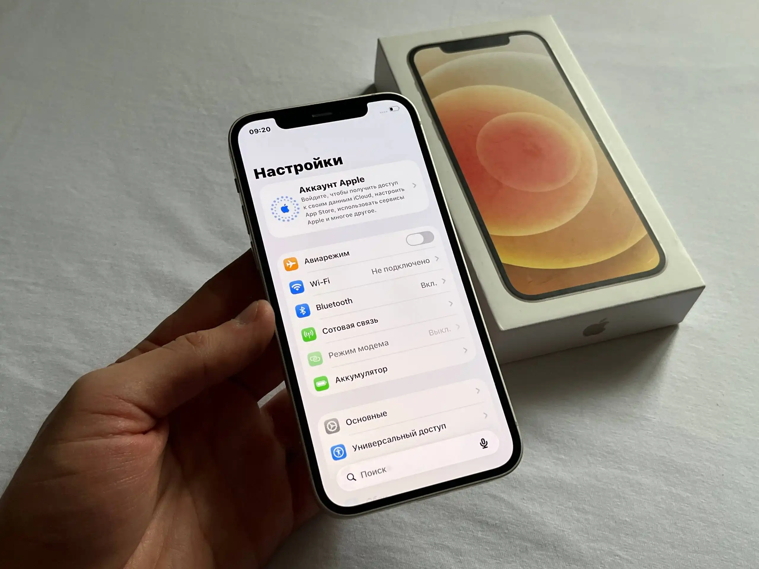 Продам iPhone 12 128 GB White в отличном состоянии - Смартфоны (Электроника) в Оренбург