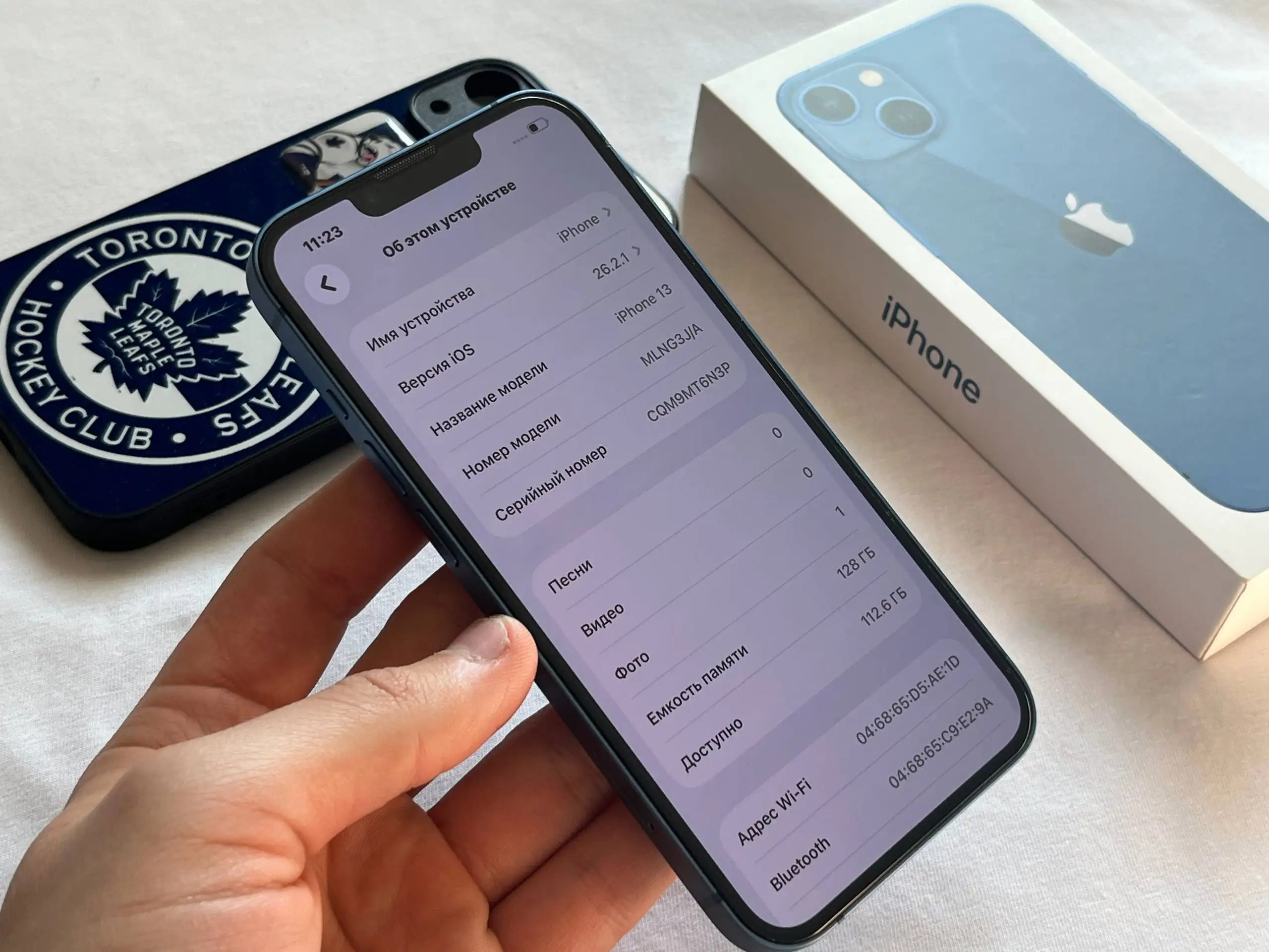 Продам iPhone 13 128 GB в отличном состоянии - Смартфоны (Электроника) в Оренбург