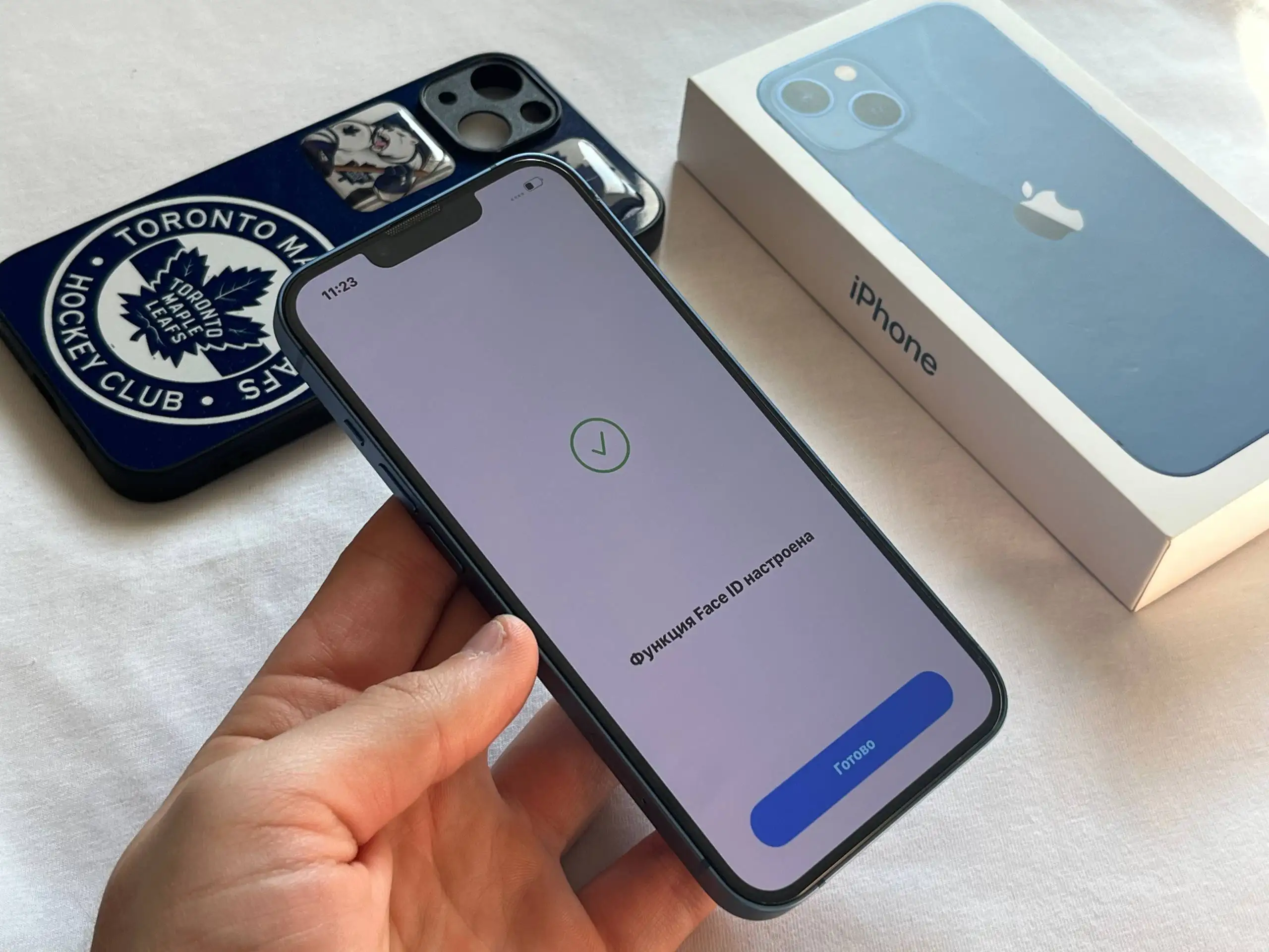 Продам iPhone 13 128 GB в отличном состоянии - Смартфоны (Электроника) в Оренбург